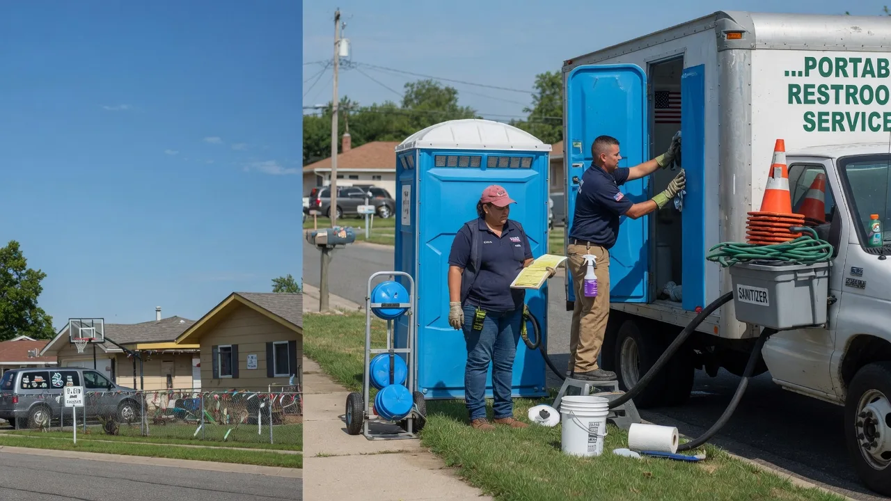Portable Toilet Rental in Ankeny, IA near me
